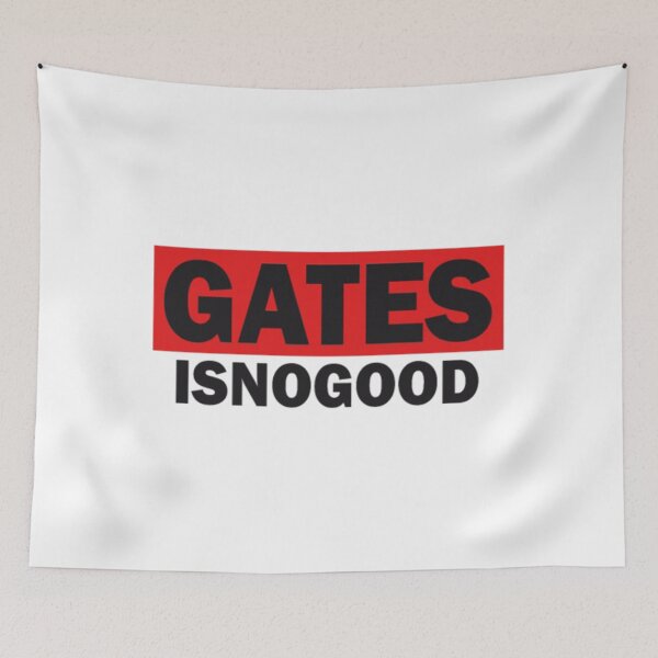 Item preview, Anti Vaccine vaccination Freedom Gates Covid virus designed and sold by PaceHuien.