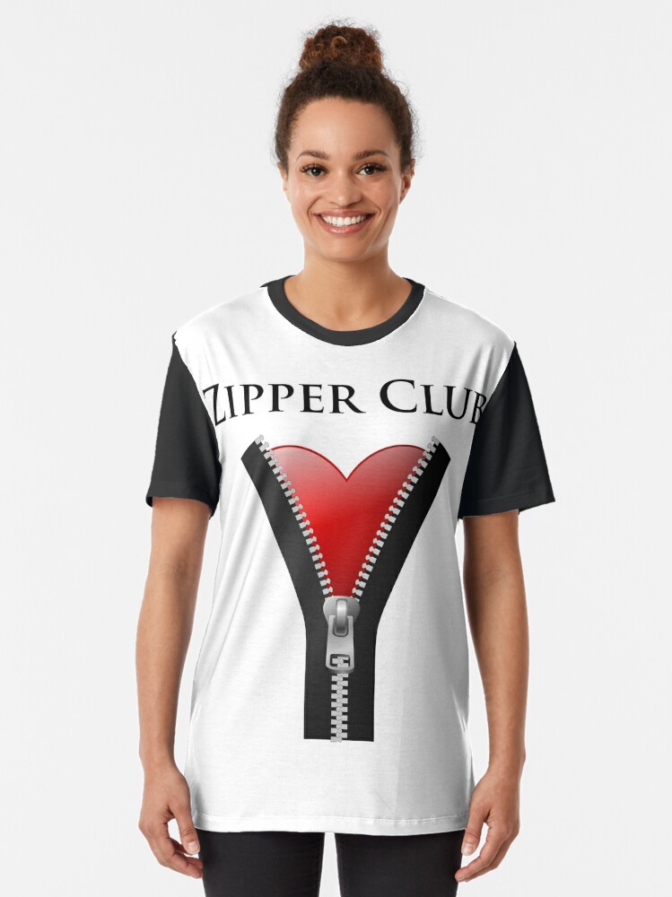 zipper club t shirt