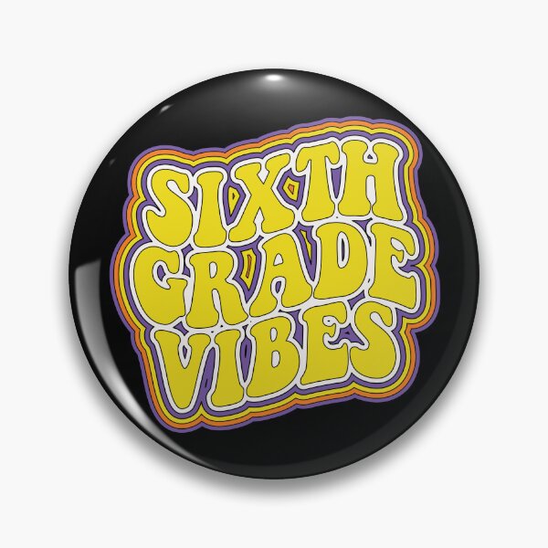 Item preview, Sixth Grade Vibes Retro Back To School New 6th Grade Gear designed and sold by DynamicDesign.
