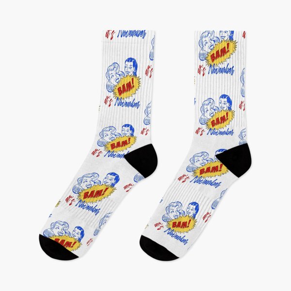 Item preview, BAM! It's November - Cool Retro Design for T-shirts, iPhone Cases, Stickers and Other Accessories designed and sold by Ridiculam Toga.