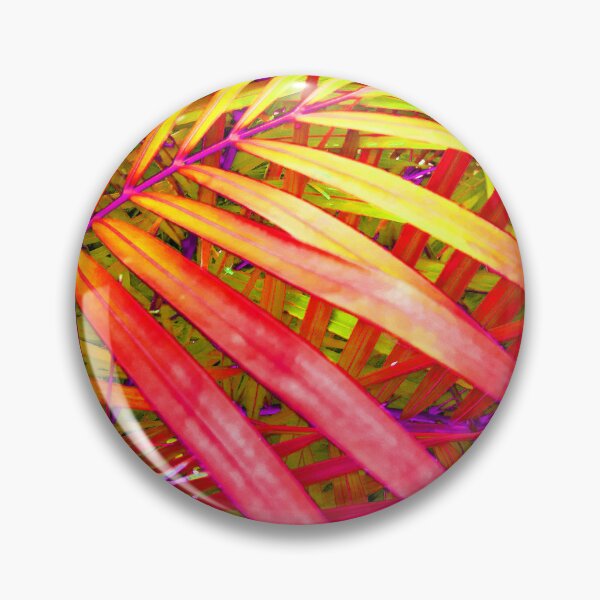Item preview, Beachy Summer Vibes Beach House Décor Style Mystical Mix Colors Tropical Palm Fronds 1 of 4 designed and sold by Beachy.