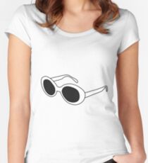 clout goggles Fitted Scoop T-Shirt