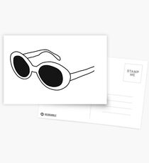 Schlagbrille Postkarten