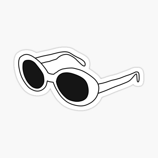 clout goggles Sticker