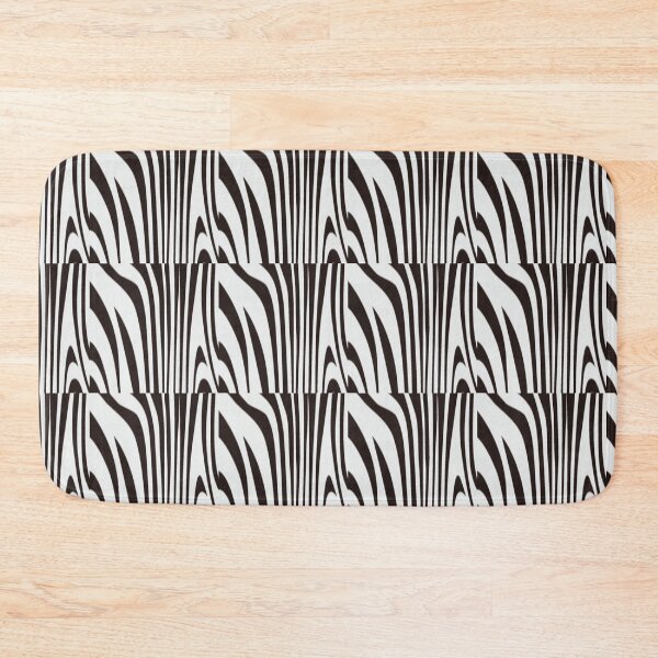 Item preview, white,black,striped pattern,zebra pattern designed and sold by zzzozzo.