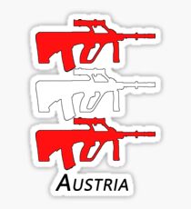 Austria - AUG Sticker