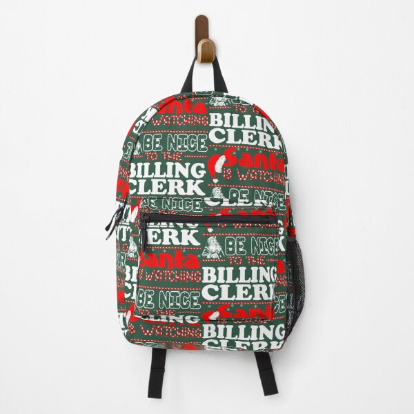 Item preview, Be Nice To Billing Clerk Santa Watching designed and sold by PaceHuien.