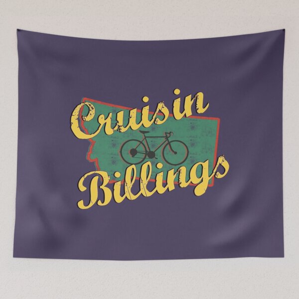 Item preview, Bicycle Bike Billings Montana Vintage designed and sold by PaceHuien.