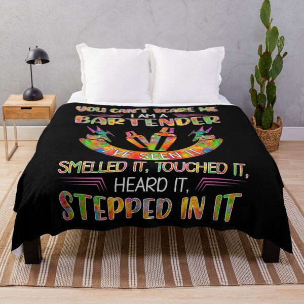 Item preview, You can't scare me i am a bartender funny cool vintage designed and sold by elizabethdawnn.