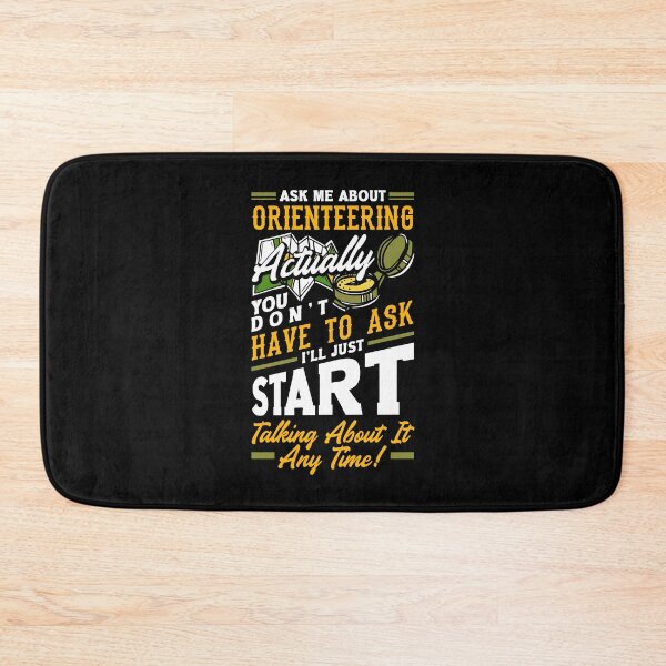 Item preview, Orienteer Runner Running Ask Me About Orienteering designed and sold by ShopTheStyle.