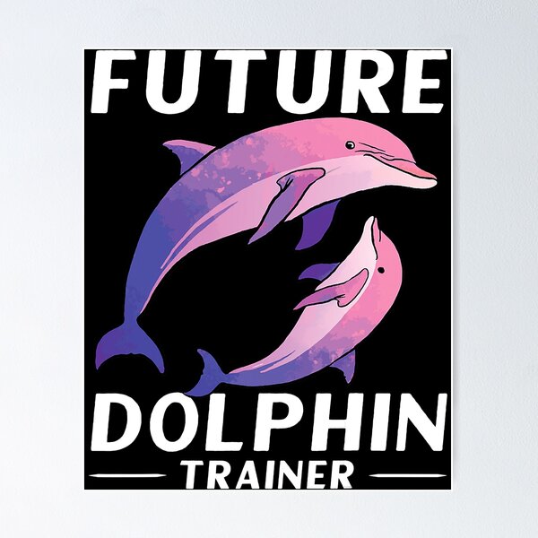 Item preview, Future Dolphin Trainer Sea Ocean Animal designed and sold by Bemumd-art.