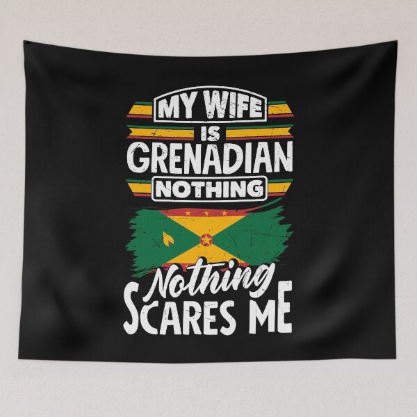 Item preview, Grenada Grenadian Grenadian Flag My Wife Is Grenadian Funny designed and sold by ShopTheStyle.