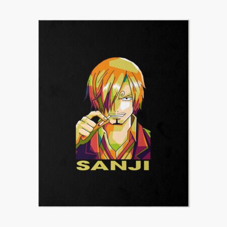 Sanji wanted poster - one piece Art Board Print for Sale by TheOPStore