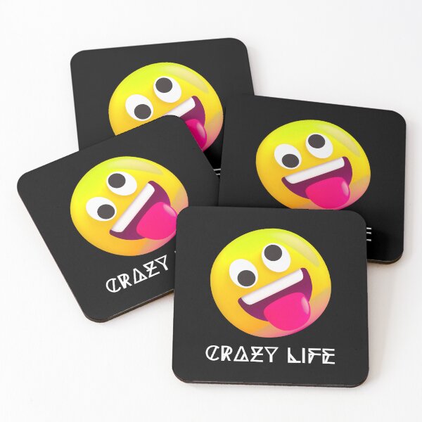 Item preview, Crazy Life | Emoji Art | NDN Look Designs designed and sold by NDNlook.