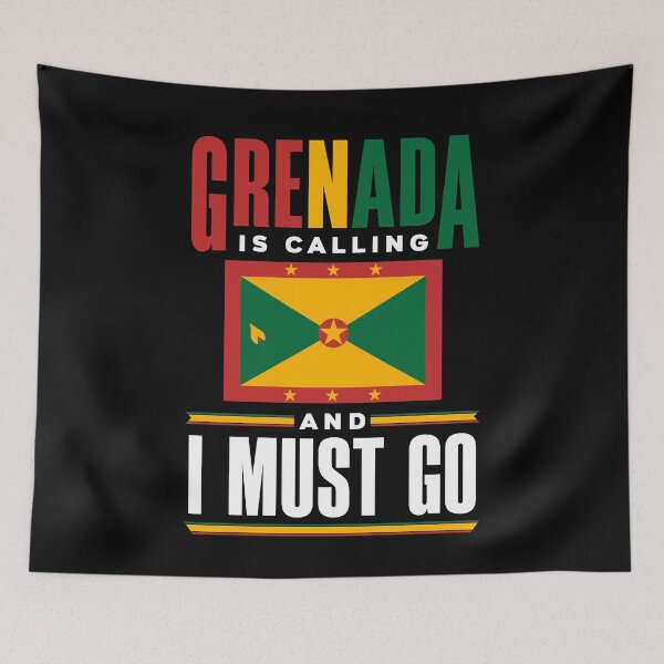 Item preview, Grenada Grenadian Grenadian Flag Grenada Is Calling designed and sold by ShopTheStyle.