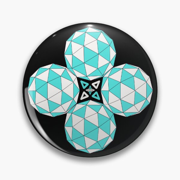 Item preview, Icosahedron Star (W&Tg) designed and sold by createVisions.
