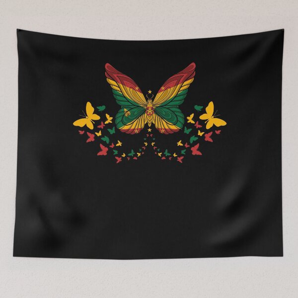 Item preview, Grenada Grenadian Grenadian Flag Butterflies designed and sold by ShopTheStyle.
