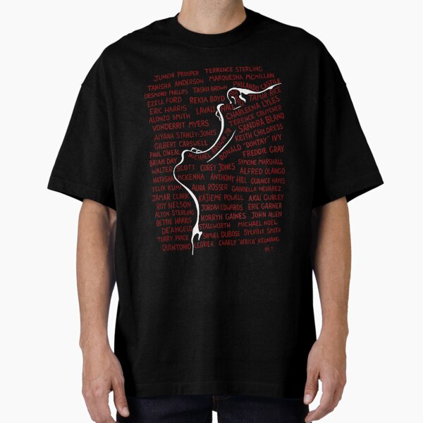Say Their Names Oversized T-Shirt