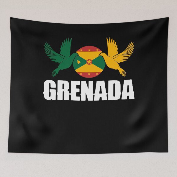 Item preview, Grenada Grenadian Grenadian Flag Birds designed and sold by ShopTheStyle.
