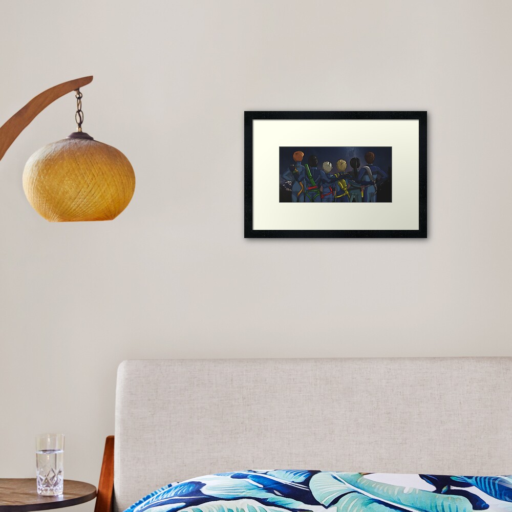 Vista previa del artículo con la obra «Lámina enmarcada», diseñado y vendido por artisticrainey.