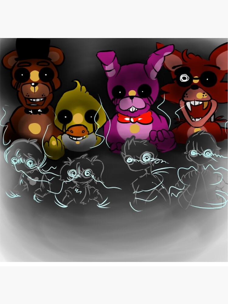 Fnaf Chibi Five Nights at Freddy's  Poster for Sale by AldoEan