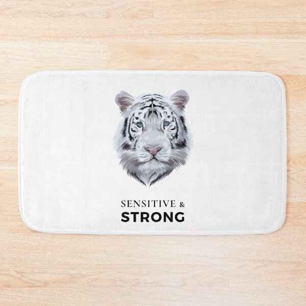 Item preview, Sensitive and Strong (Tiger) designed and sold by HSPgiftshop.