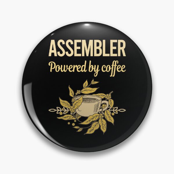 Item preview, Powered By Coffee Assembler designed and sold by cossinulsesj.