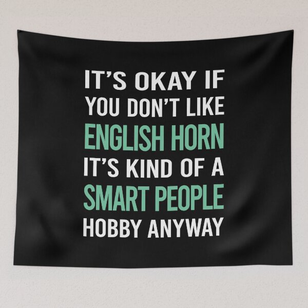 Item preview, Smart People Hobby English Horn Cor Anglais designed and sold by RonaldEwing4782.