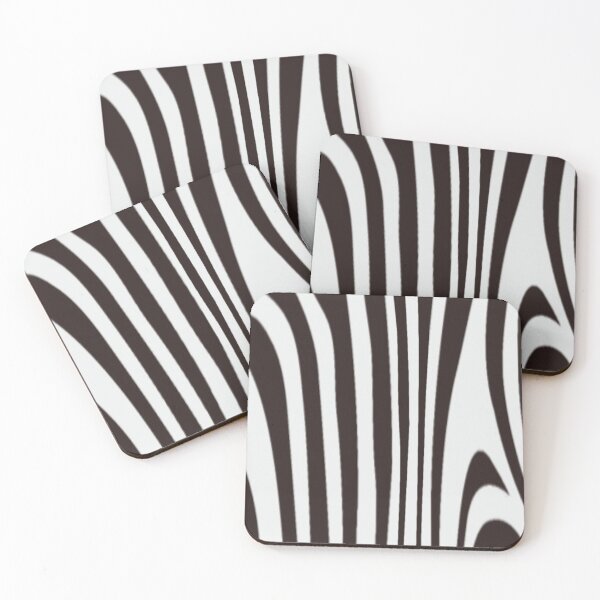 Item preview, white,black,striped pattern,zebra pattern designed and sold by zzzozzo.