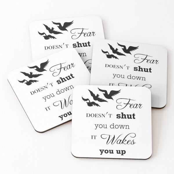 Item preview, Fear Doesn_t Shut You Down (B)   designed and sold by TheaKerasus2.