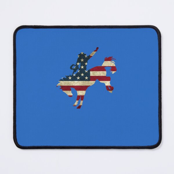 Item preview, USA Bucking Broco  designed and sold by MarianneHummel.