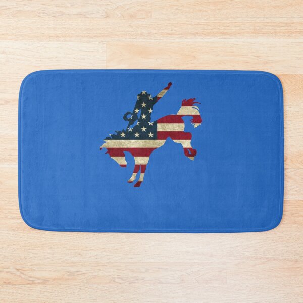 Item preview, USA Bucking Broco  designed and sold by MarianneHummel.