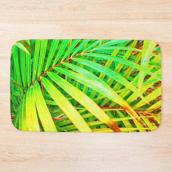 Item preview, Beachy Summer Vibes Beach House Décor Style Mystical Mix Colors Tropical Palm Fronds 2 of 4 designed and sold by Beachy.