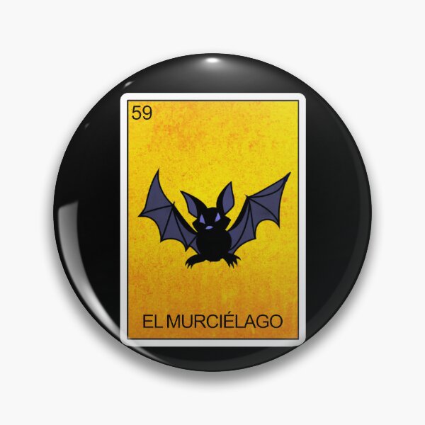 Item preview, El Murcielago Bat Card Mexican Lottery Card El Murcielago Gear designed and sold by DynamicDesign.