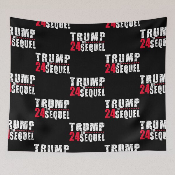 Item preview, Trump 2024 The Sequel,  Donald Trump Shirt, Donald Trump Supporter Shirt, US Presidential Election designed and sold by Rhoda Douglas.