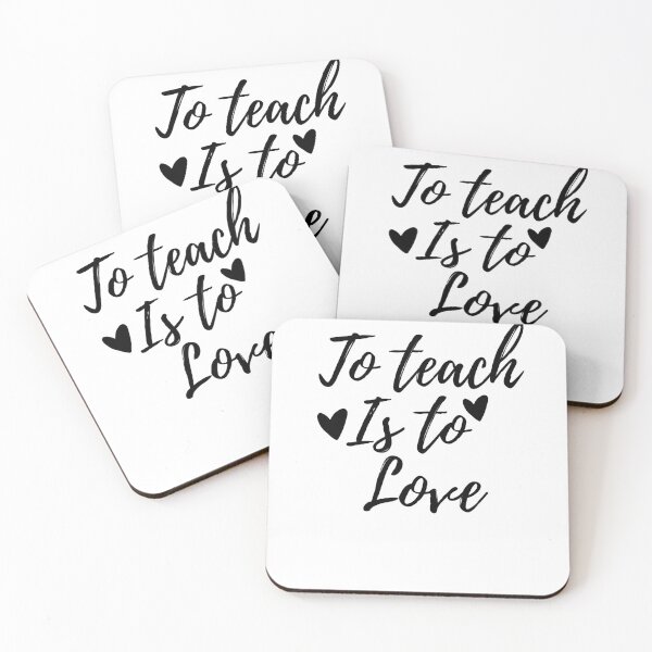 Item preview, TO TEACH IS TO LOVE designed and sold by LoveSecrets.