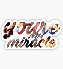 you're my miracle - dawsey / chicago fire Sticker