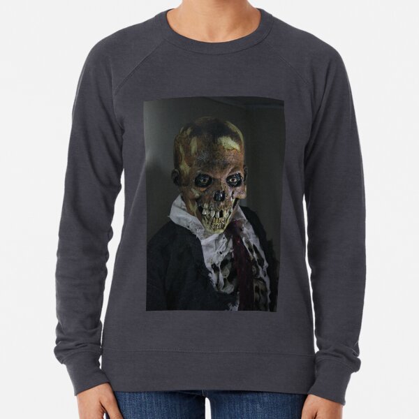 Grinning skull Lightweight Sweatshirt