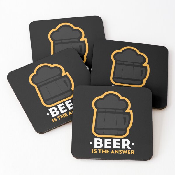 Item preview, Beer is the answer designed and sold by Hypert-Shirt.