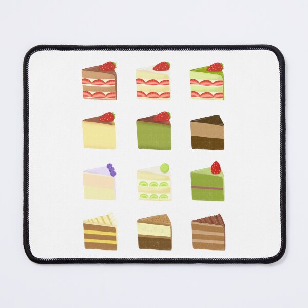 Item preview, Sliced cake cartoon collection  designed and sold by T. Jinmy.