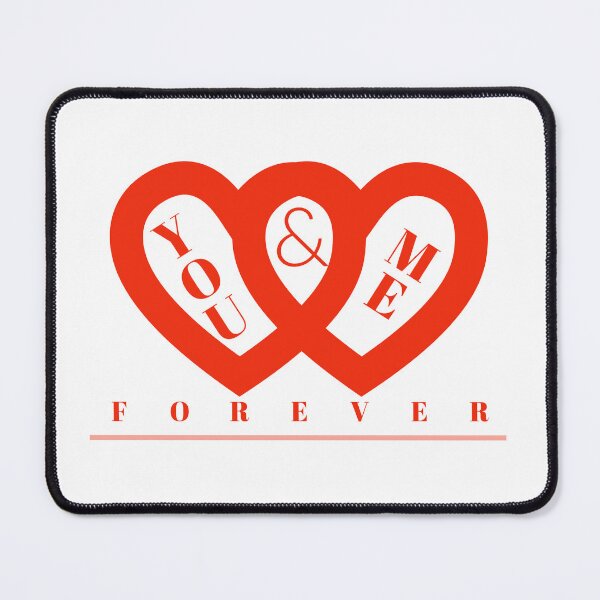 Item preview, You and Me Forever Love Heart Design designed and sold by RiyonArts.