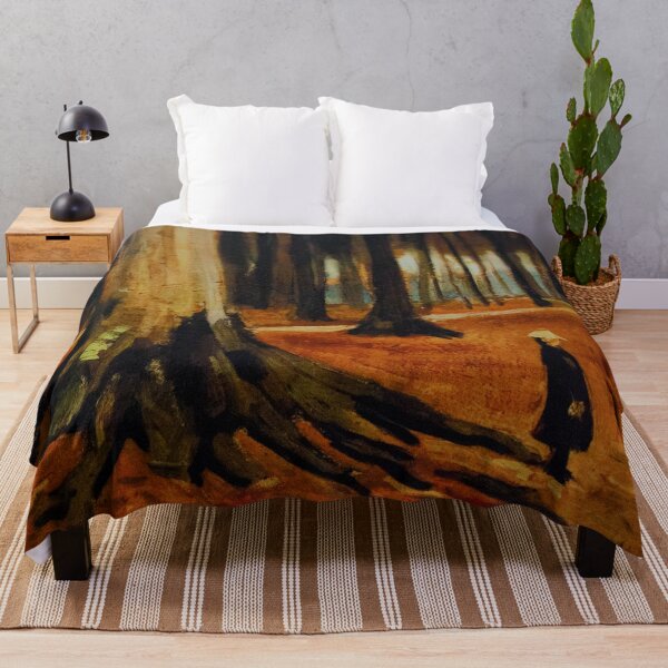 Item preview, Girl in the Woods - Vincent van Gogh designed and sold by SimpleJoyStyle.