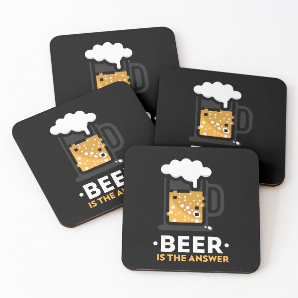 Item preview, Beer is the answer designed and sold by Hypert-Shirt.