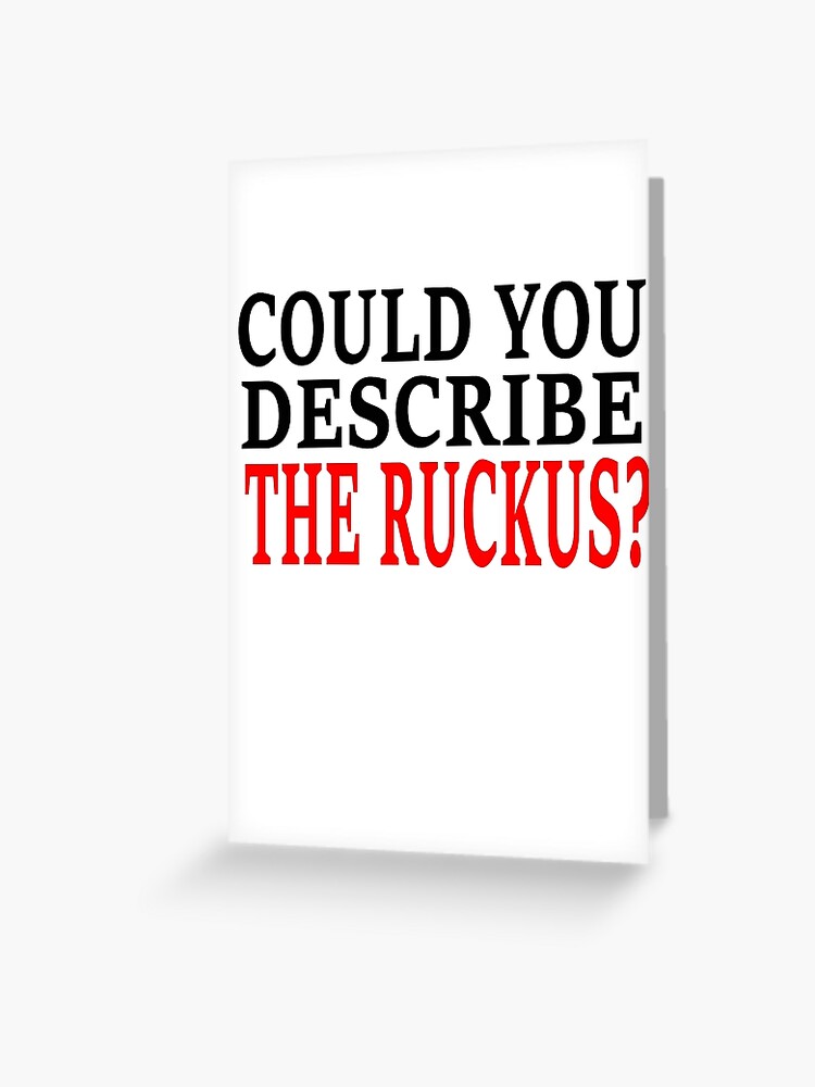 Breakfast Club - Could You Describe the ruckus?