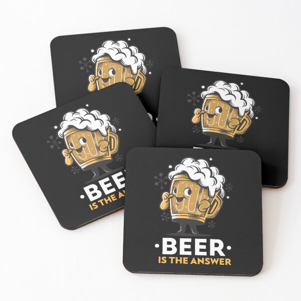 Item preview, Beer is the answer designed and sold by Hypert-Shirt.