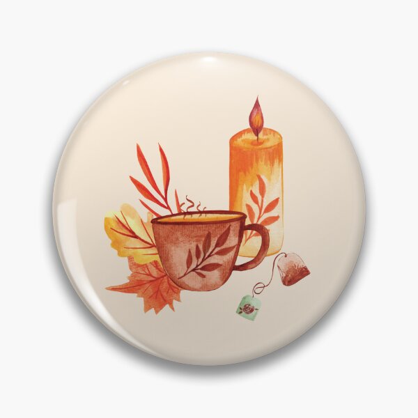 Item preview, "By the candlelight " fall hygge illustration designed and sold by pinkyfish1010.