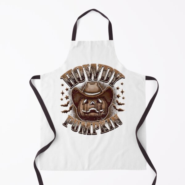 Item preview, Howdy Pumpkin Halloween Cowboy Western Retro T-Shirt designed and sold by MarilynTracey.