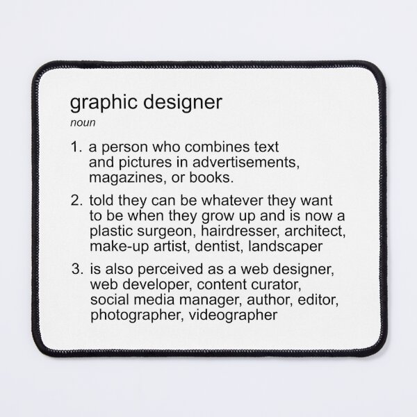 Item preview, Graphic Designer definition designed and sold by sophielange.