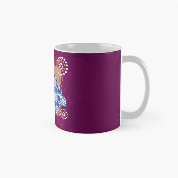 Item preview, Blue birds pattern on purple 3/3 designed and sold by mariam-h.