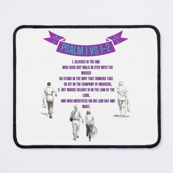Item preview, Psalm 1 Vs 1-2 Blessed Is The One Who Walks With The Lord designed and sold by Colinrj.